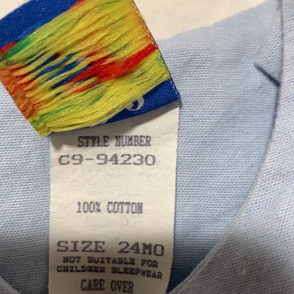 Embroidered romper size 24M - Picture 2 of 4